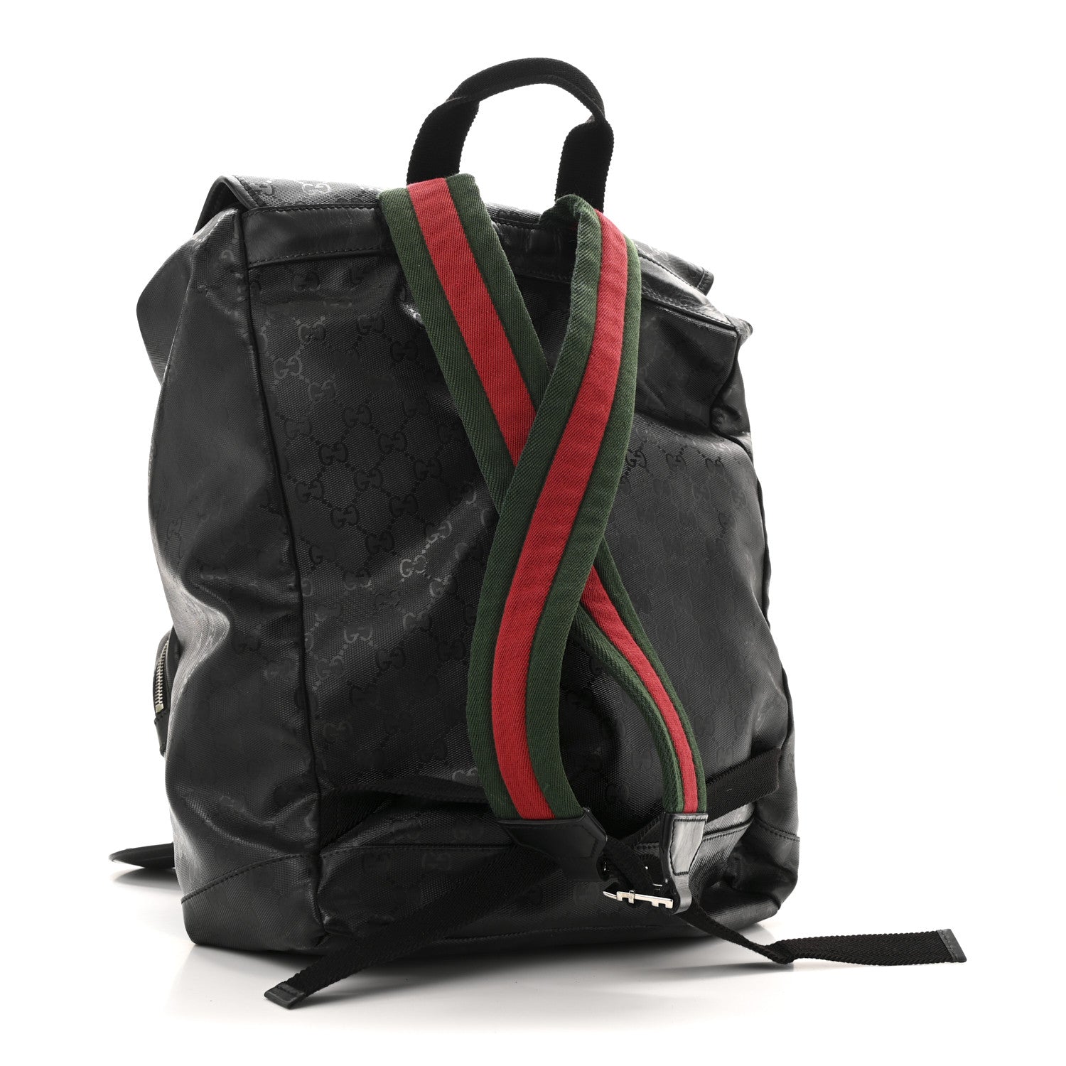Gucci Imprime Monogram Web 500 Backpack Black 3 of 13
