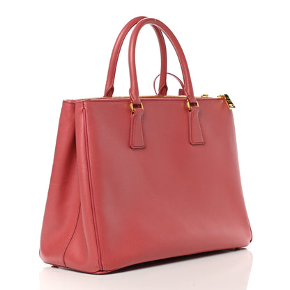 Prada Saffiano Medium Galleria Double Zip Tote Geranio 3 of 17