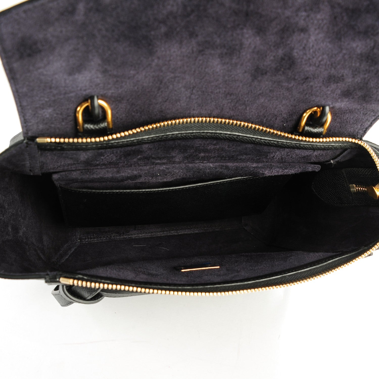 Celine Grained Calfskin Micro Belt Bag Black 5 of 7
