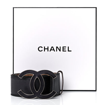 Chanel Calfskin CC Belt 80 32 Black 12 of 12
