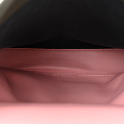 Fendi Vitello Seta Shiny Nappa Large Peekaboo Iconic Satchel Verde Prato 5 of 18