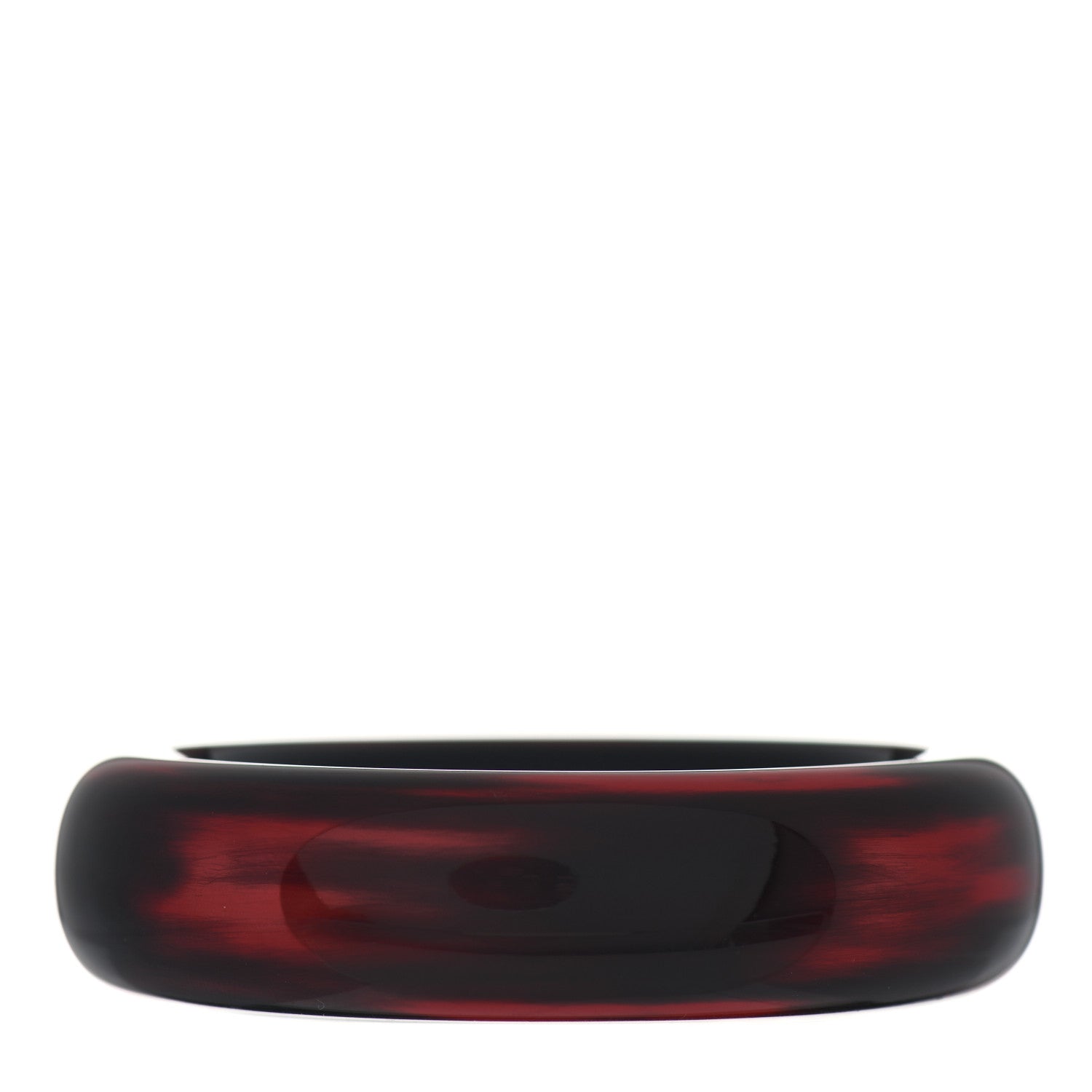 Tiffany Lacquer Hardwood Elsa Peretti Doughnut Bangle Bracelet Negoro 1 of 4