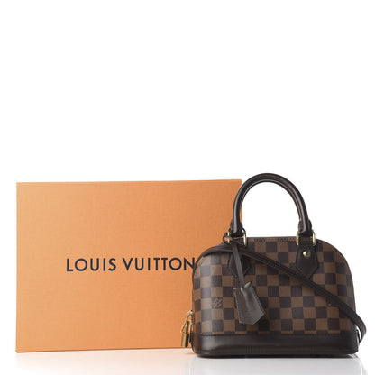 Louis Vuitton Damier Ebene Alma BB 10 of 10