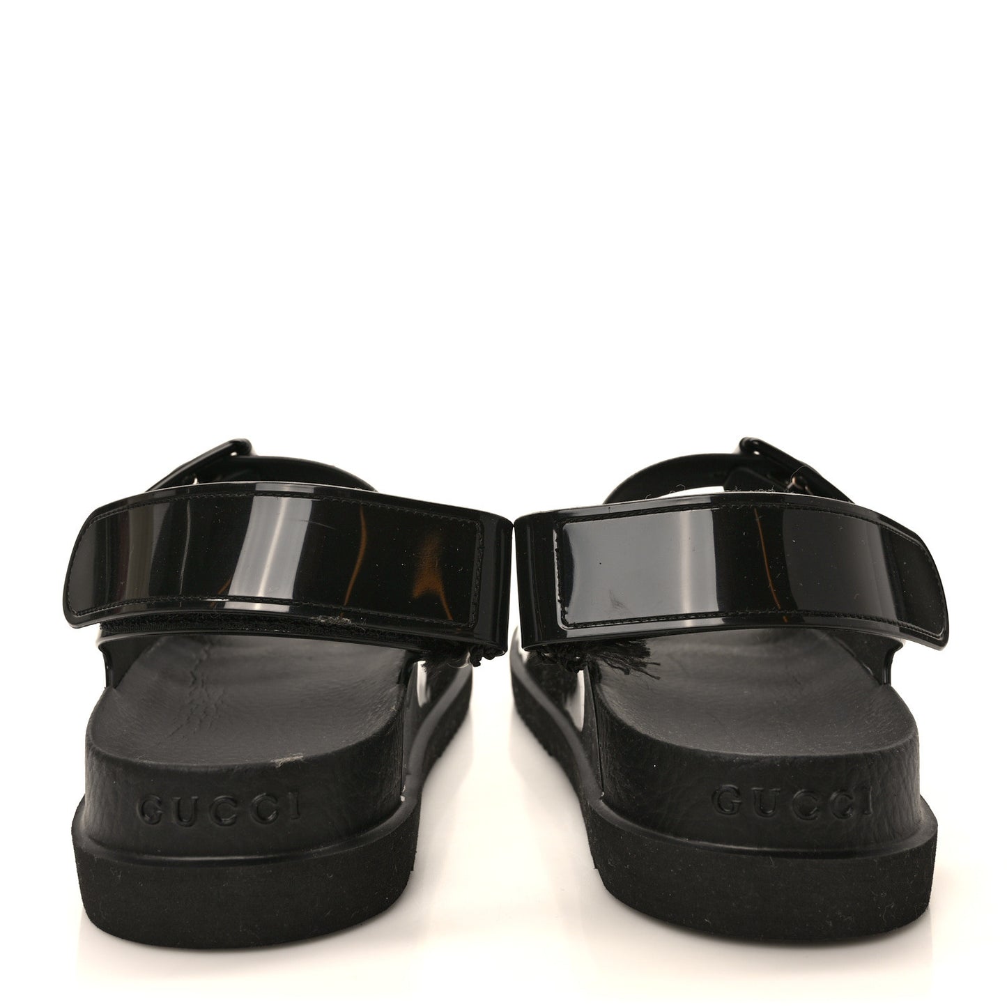 Rubber Mini Double G Womens Isla Dad Sandals 37 Black