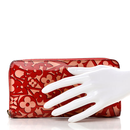 Louis Vuitton Patent Sweet Monogram Zippy Wallet Pomme D'Amour 2 of 13