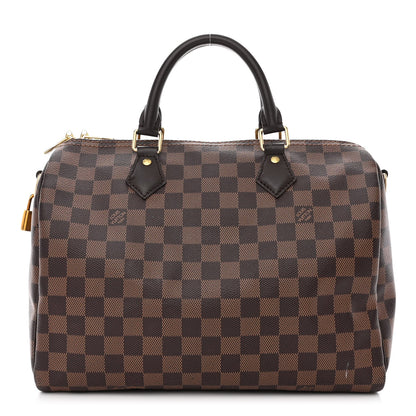 Louis Vuitton Damier Ebene Speedy Bandouliere 30 1 of 16