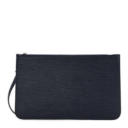 Louis Vuitton Epi Neverfull Pochette MM GM Indigo 1 of 6