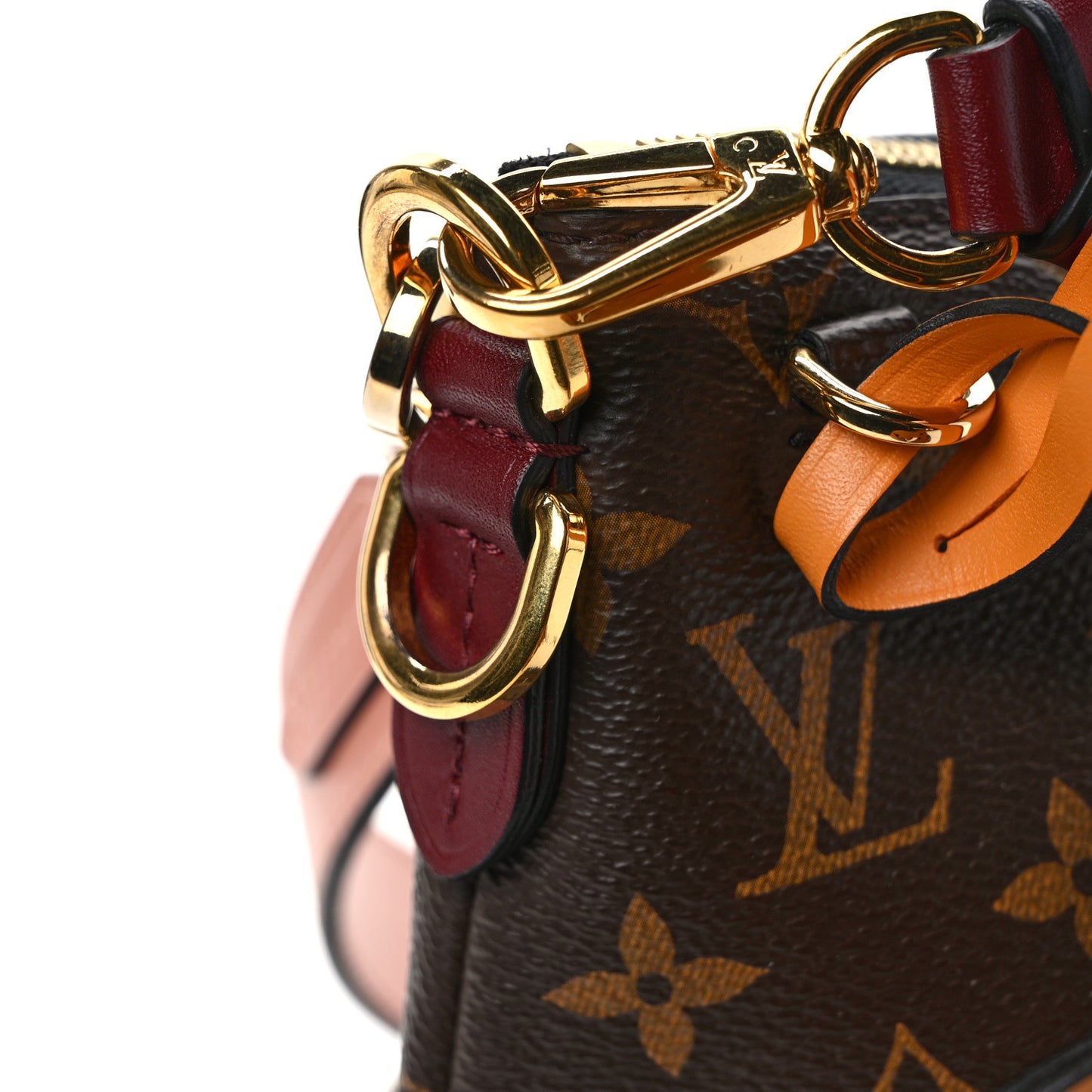 Monogram Beaubourg Hobo Mini Bordeaux Red Peach Safran Blue Jean Blue