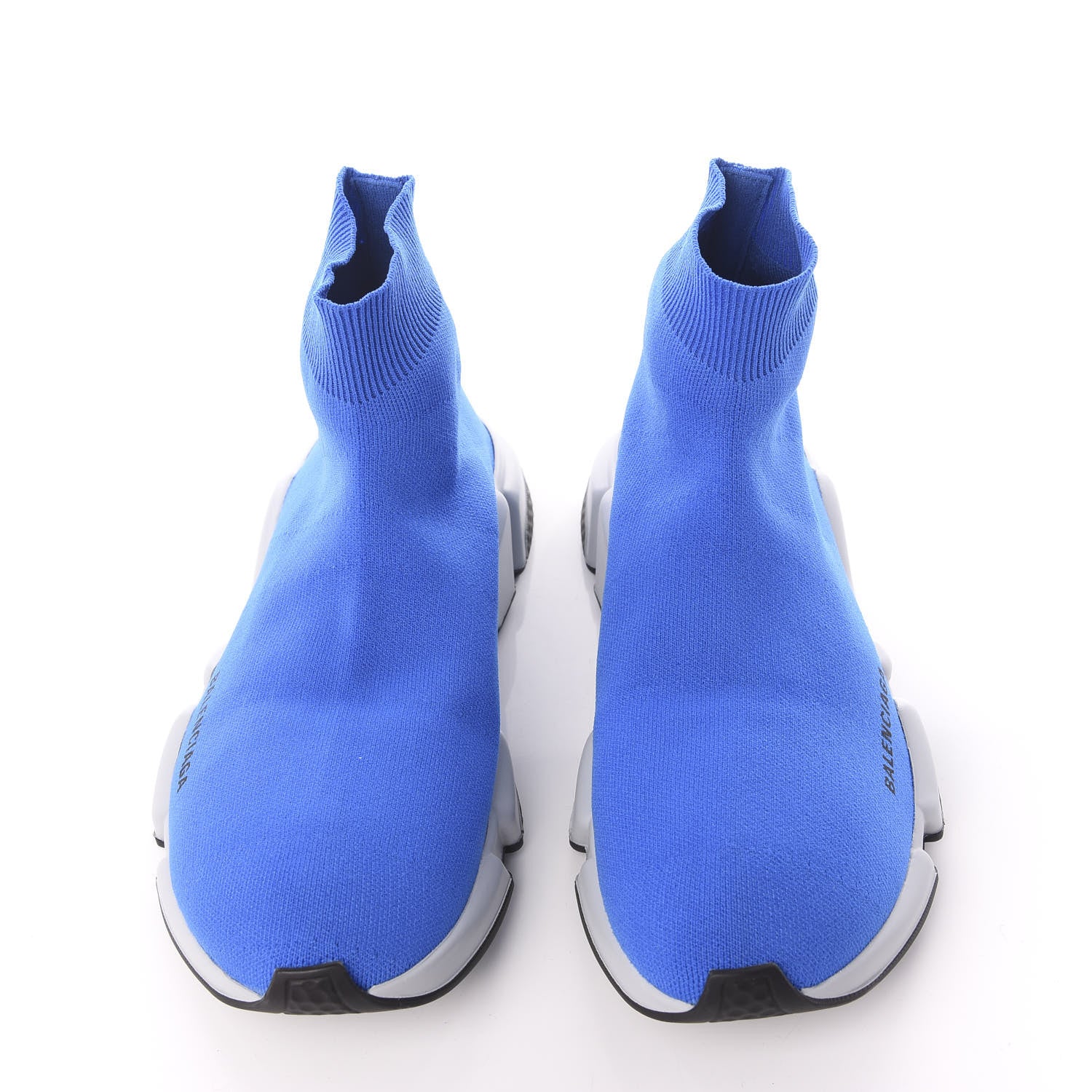 Balenciaga Neoprene Knit Mens Speed Sneakers 41 Bleu 5 of 11