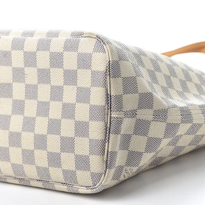 Louis Vuitton Damier Azur Neverfull MM 6 of 10