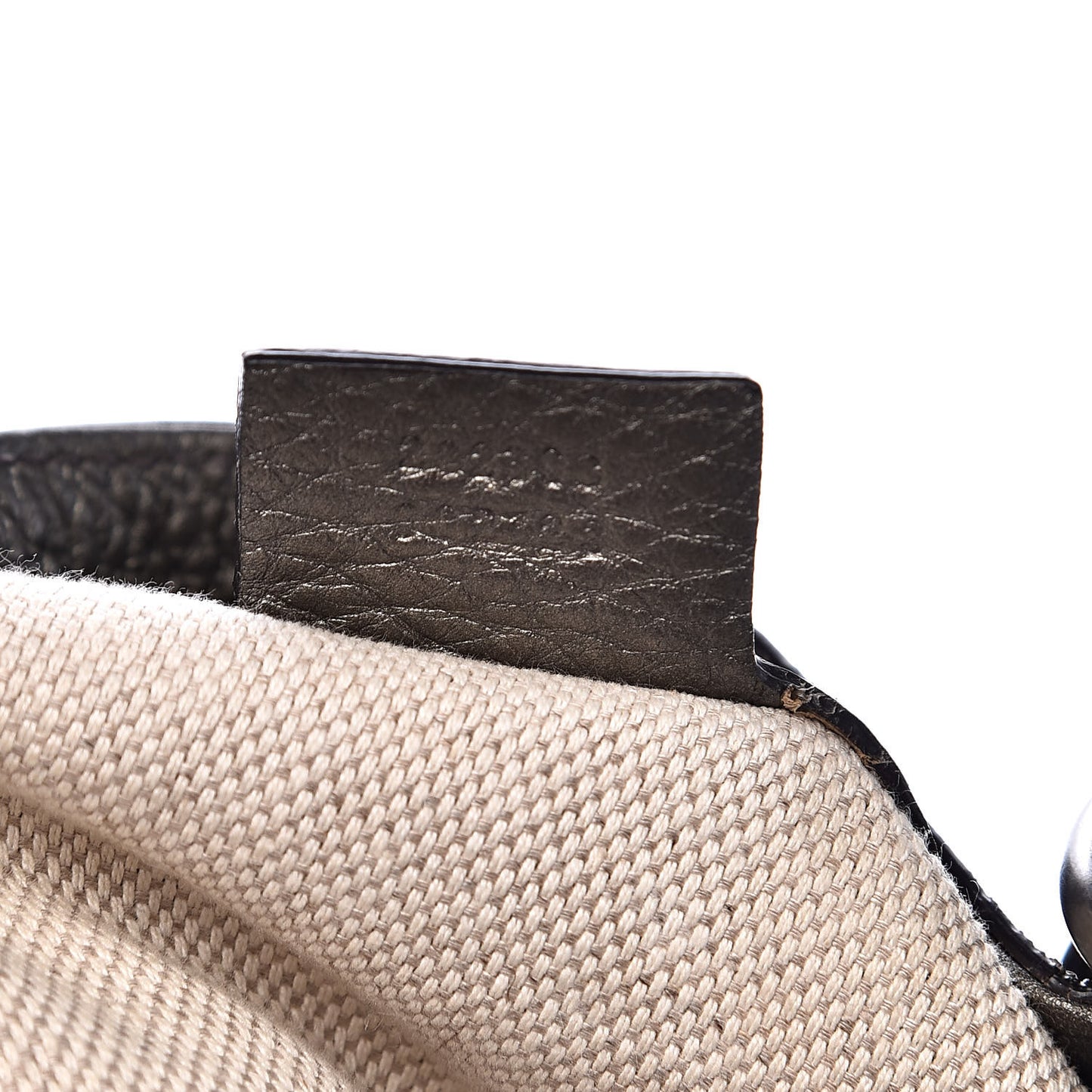 Metallic Pebbled Calfskin Large Soho Shoulder Bag Sasso