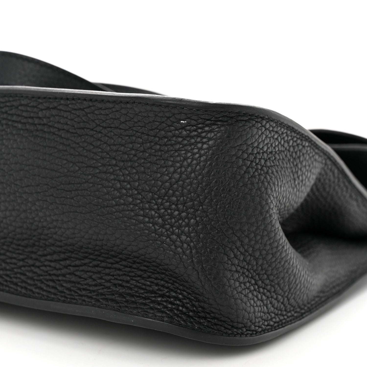 Hermes Taurillon Clemence Halzan 31 GM Black 10 of 14