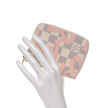 Louis Vuitton Damier Azur Tahitienne Zippy Coin Purse 2 of 8