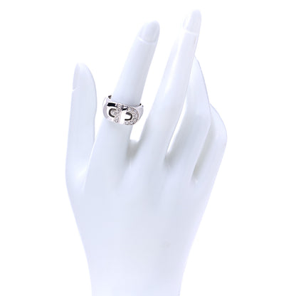Bulgari 18K White Gold Diamond Parentesi Ring 54 6.75 2 of 7