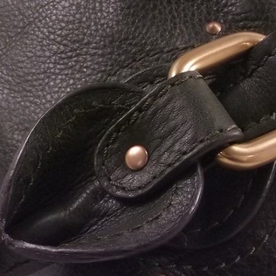 Leather Paddington Khaki