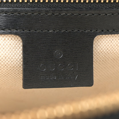 Gucci Boarded Plutone Calfskin Small Horsebit 1955 Top Handle Bag Black 6 of 15