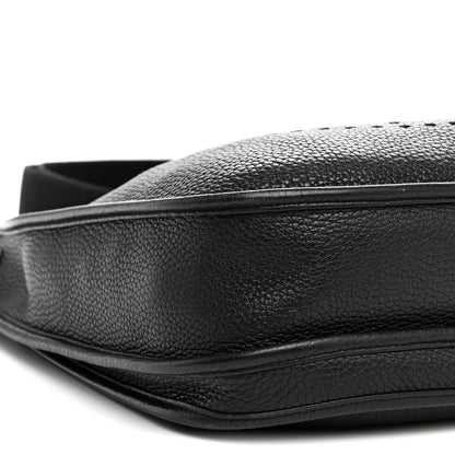 Hermes Taurillon Clemence Evelyne III PM Black 9 of 11