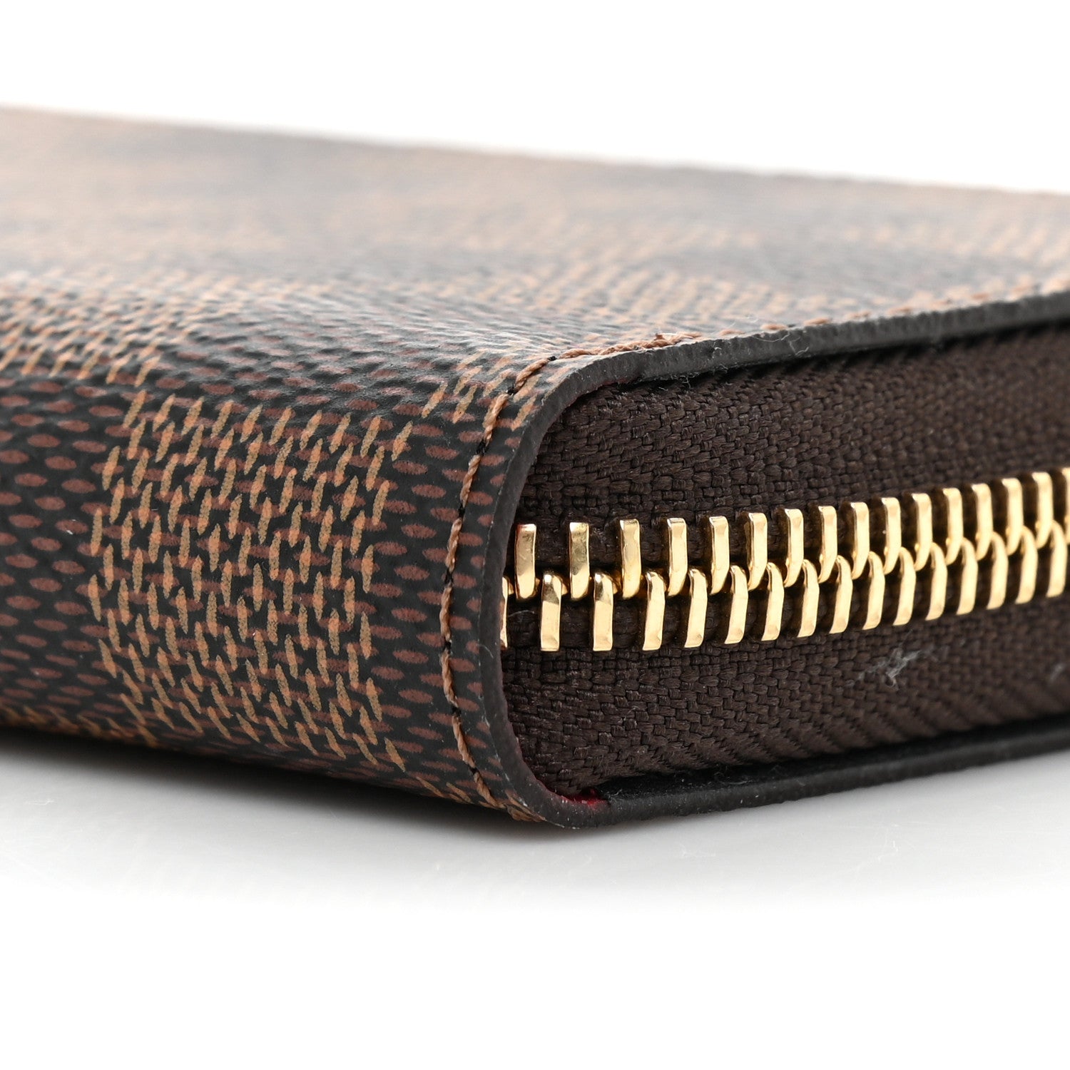 Louis Vuitton Damier Ebene Clemence Wallet Cherry 9 of 10