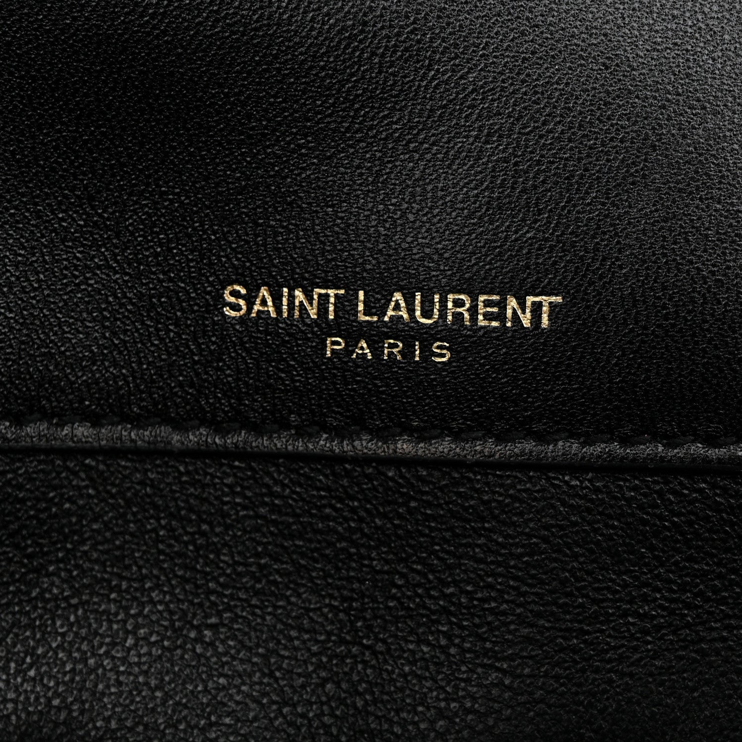 Saint Laurent Patent Matelasse Monogram Large Vicky Chain Bag Black 6 of 11