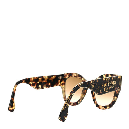 Fendi Acetate Fendi Roma Cat Eye Sunglasses FF 0435/S Havana 4 of 8