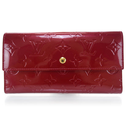 Louis Vuitton Vernis Porte Tresor International Wallet Pomme D'Amour 1 of 8