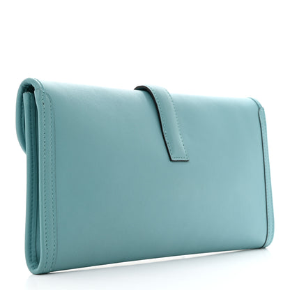 Hermes Swift Jige Elan 29 Clutch Bleu Atoll 3 of 7