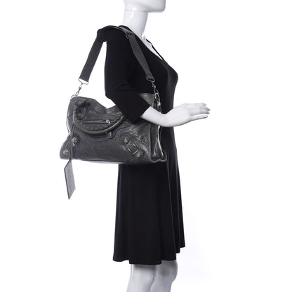 Balenciaga Agneau Giant 21 Silver Hardware City Anthracite 2 of 14