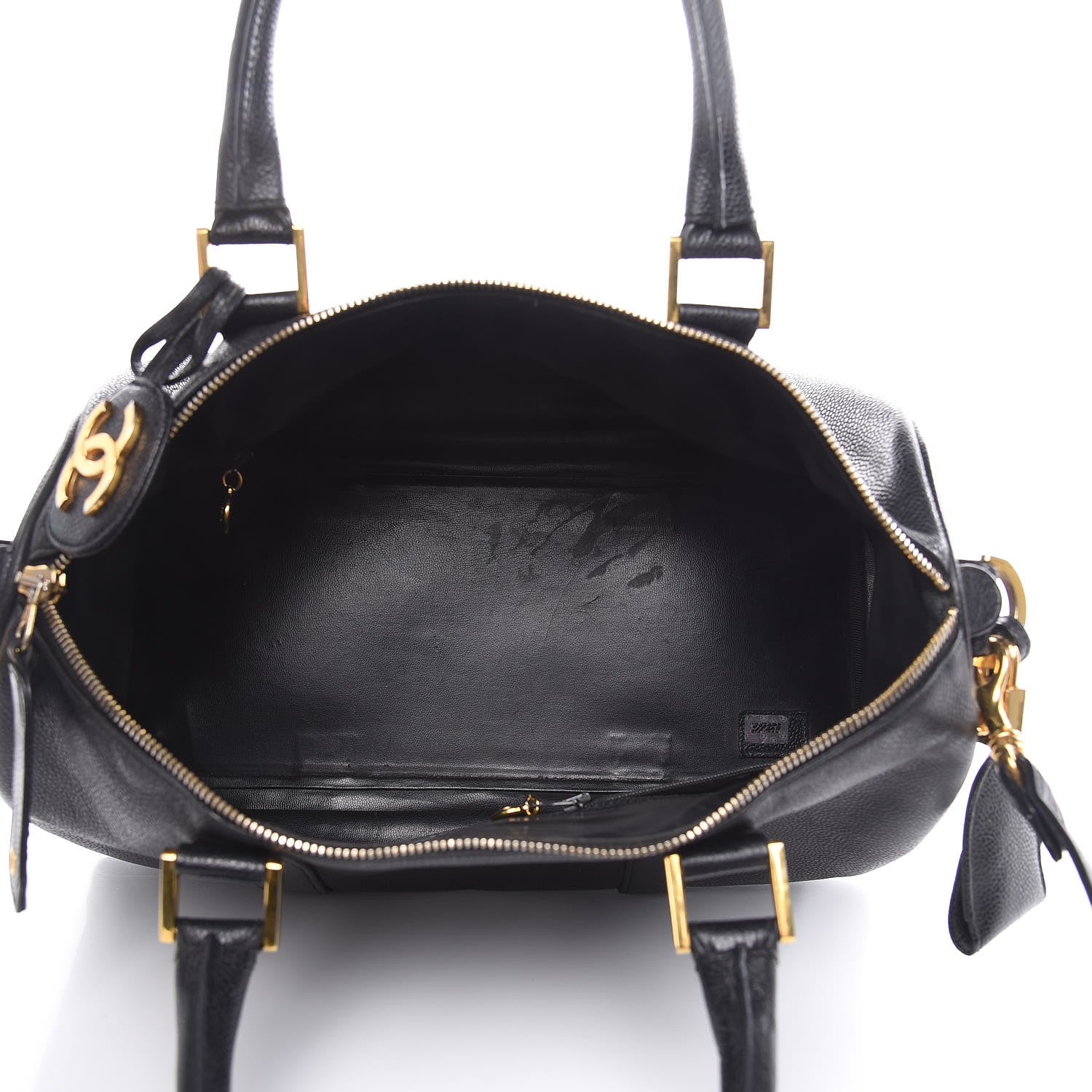 Chanel Caviar Timeless CC Duffel Bag Black 4 of 19