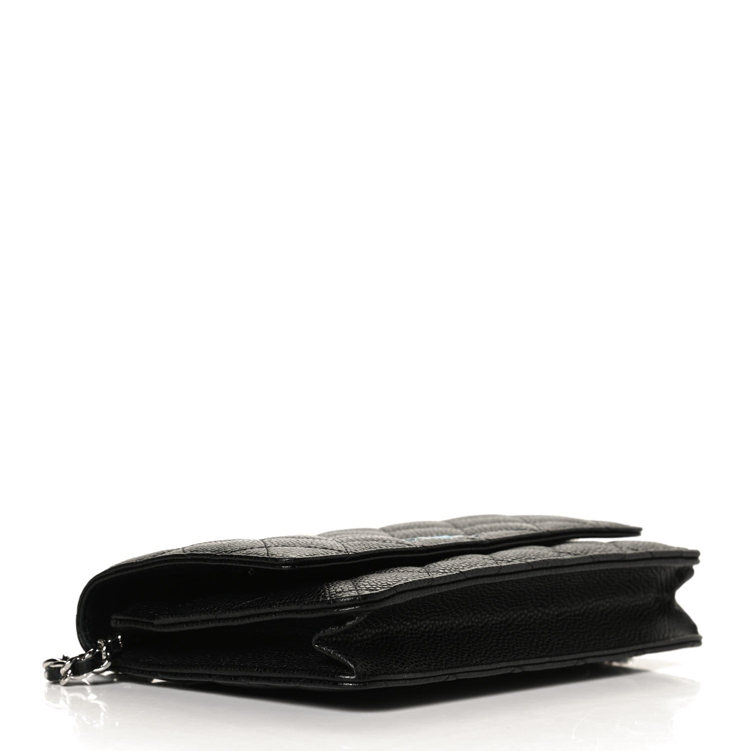 Chanel Caviar Quilted Wallet On Chain WOC Black 4 of 13