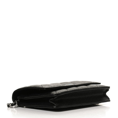 Chanel Caviar Quilted Wallet On Chain WOC Black 4 of 13