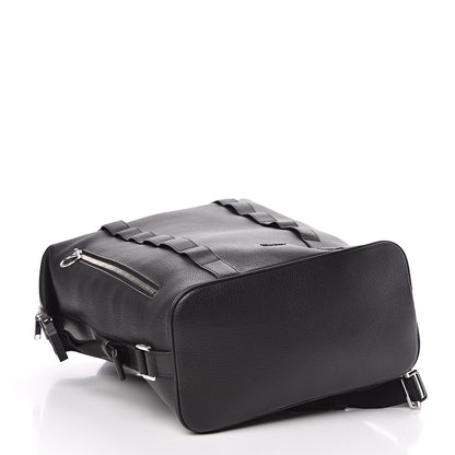 Christian Dior Grained Calfskin Safari Backpack Black 4 of 10
