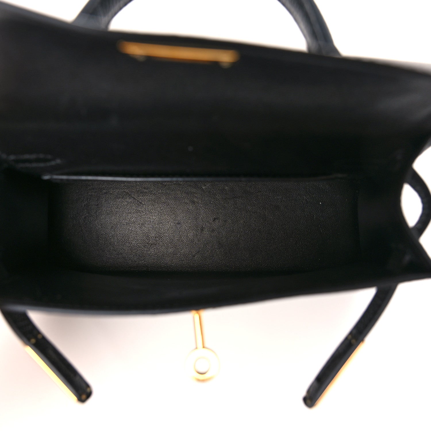 Hermes Epsom Mini Kelly Sellier 20 Black 5 of 10