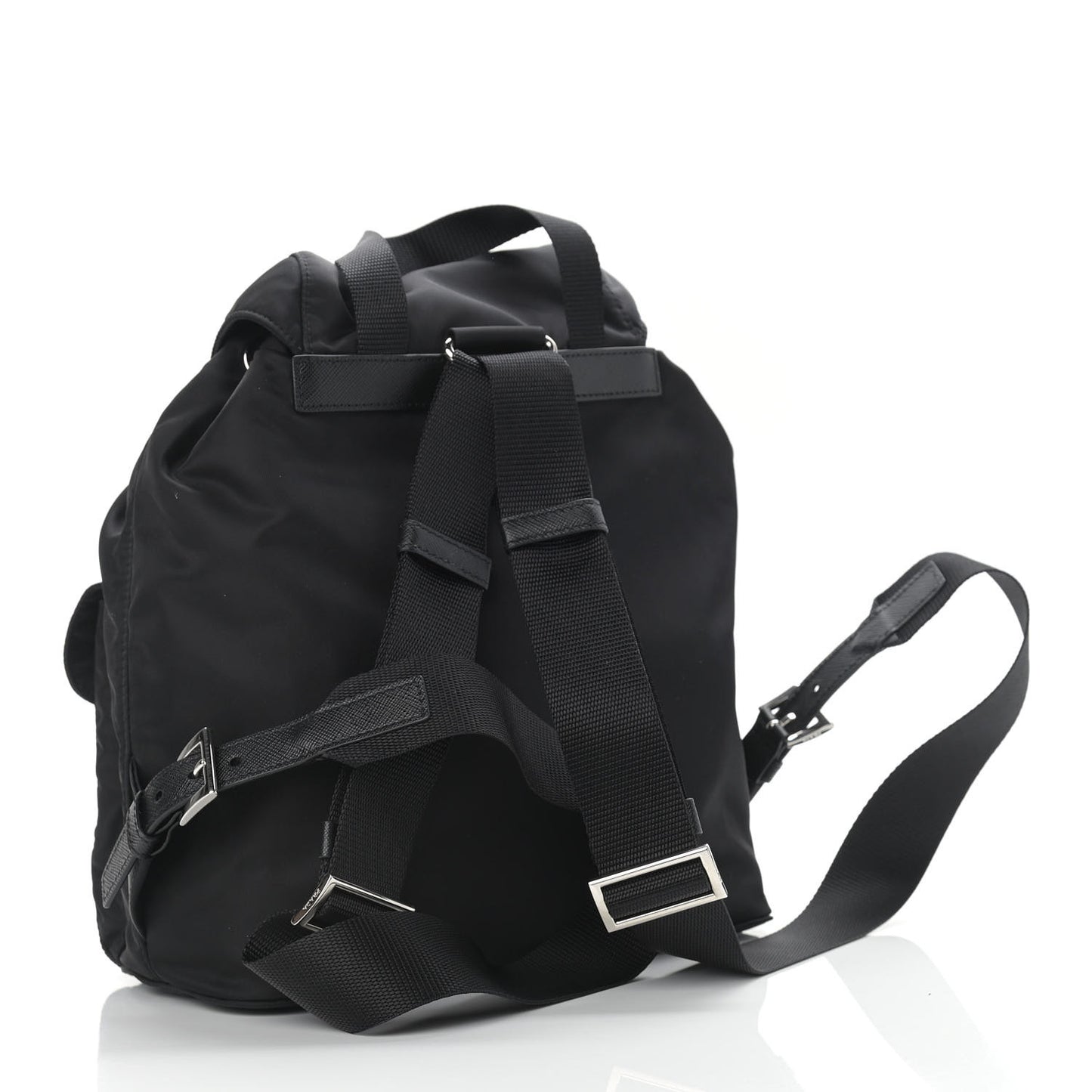 Tessuto Nylon Vela Small Backpack Black
