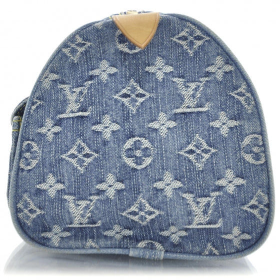 Monogram Denim Neo Speedy Blue