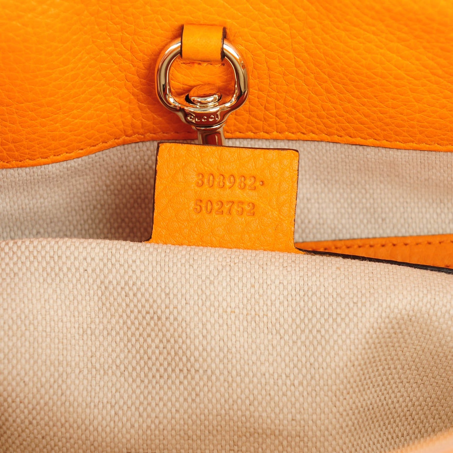 Pebbled Calfskin Medium Soho Chain Shoulder Bag Curcuma