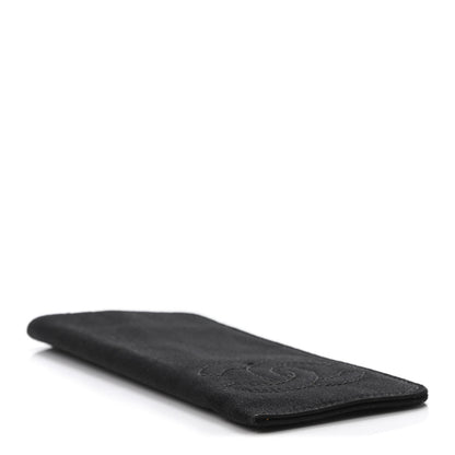 Chanel Satin CC Eyeglasses Case Black 3 of 3