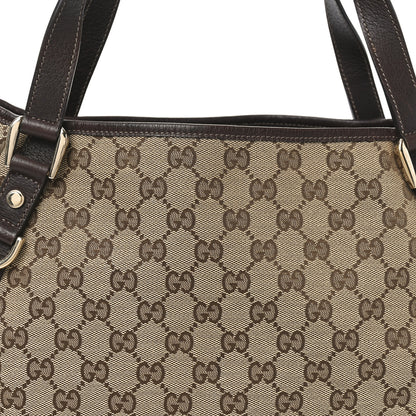 Gucci Monogram Medium Abbey Shoulder Bag Dark Brown 8 of 10