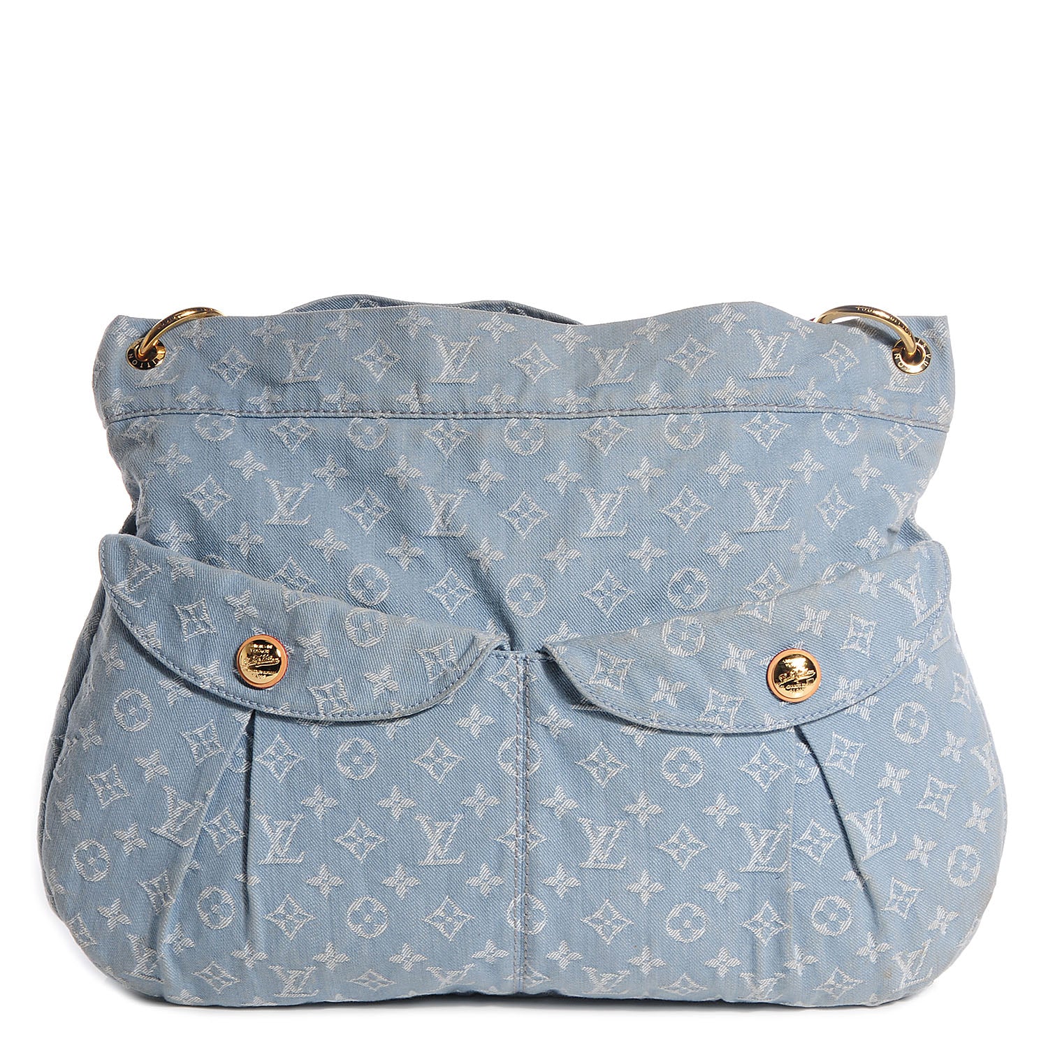 Louis Vuitton Denim Daily GM Blue Clair 1 of 7
