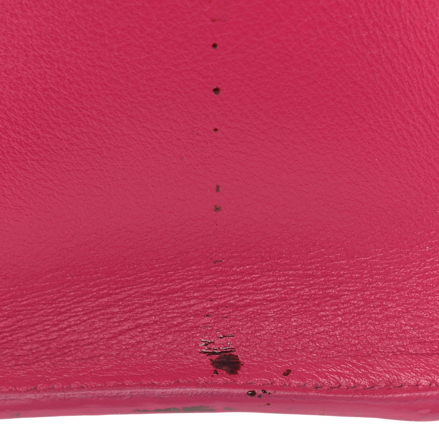 Saint Laurent Calfskin Small Monogram Cabas Fuchsia 14 of 16