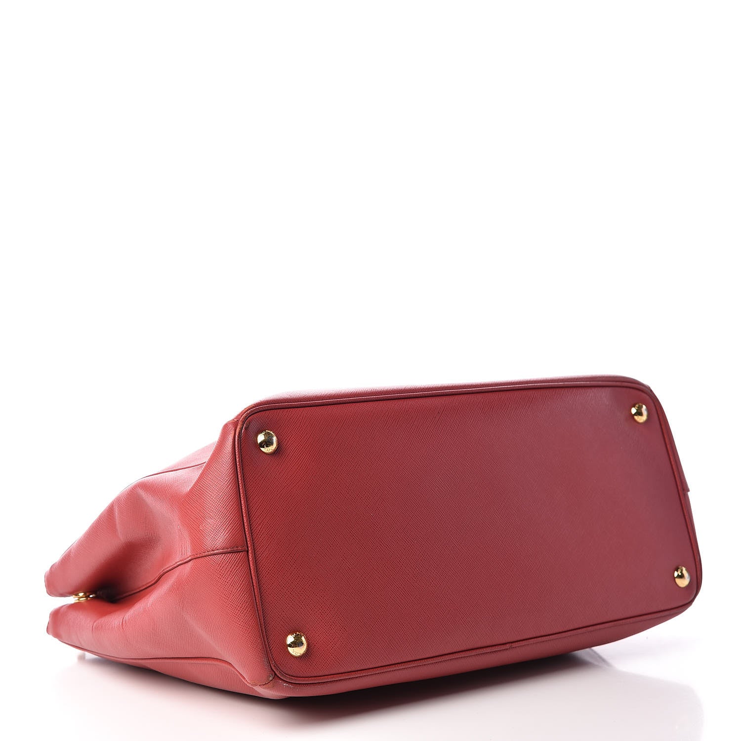 Prada Saffiano Medium Galleria Double Zip Tote Fuoco 4 of 23