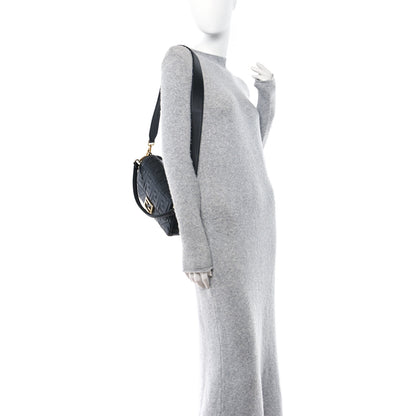 Fendi Nappa FF 1974 Embossed Baguette Black 2 of 10