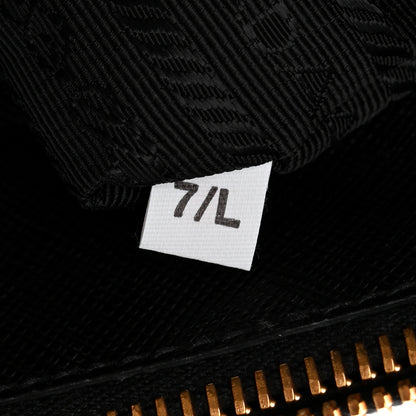 Prada Saffiano Lux Large Galleria Double Zip Tote Black 7 of 10
