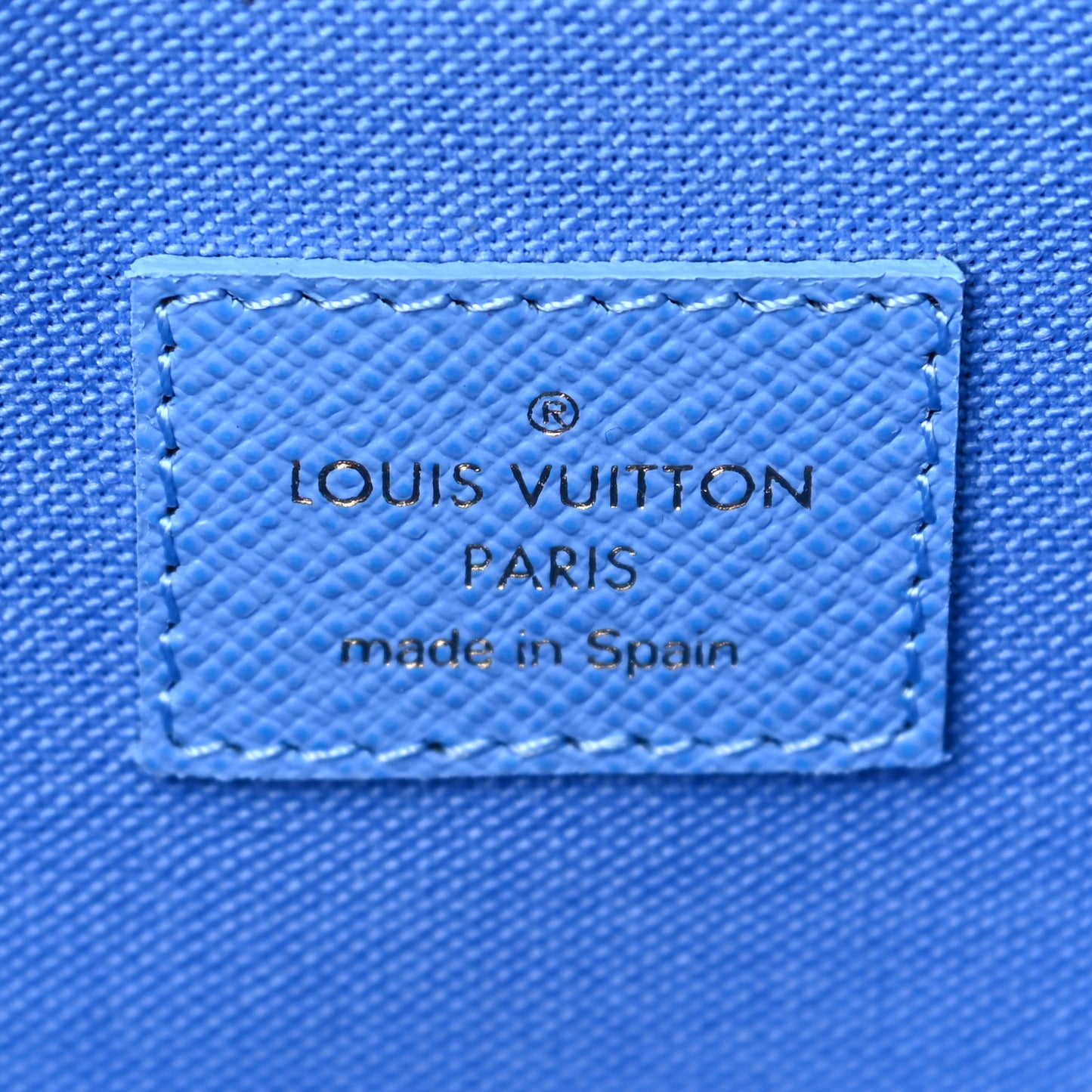 Monogram 2021 Christmas Animation China Wall Pochette Felicie Chain Wallet Myosotis Blue
