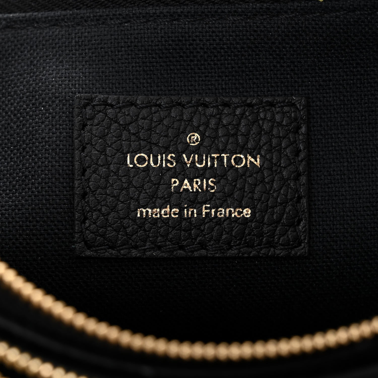 Louis Vuitton Empreinte Monogram Liv Pochette Black 7 of 11