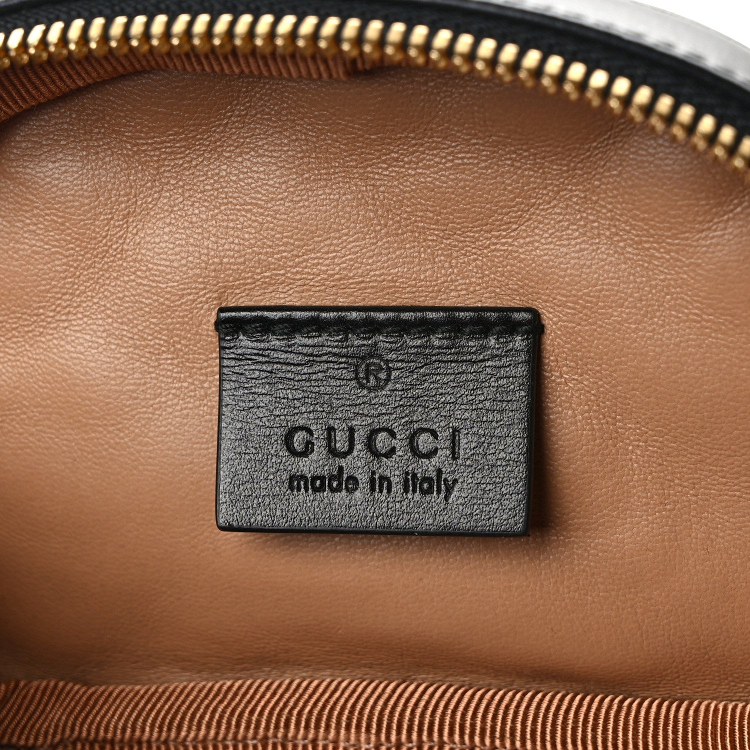 Gucci Calfskin Trapuntata Zumi Belt Bag Black 6 of 13