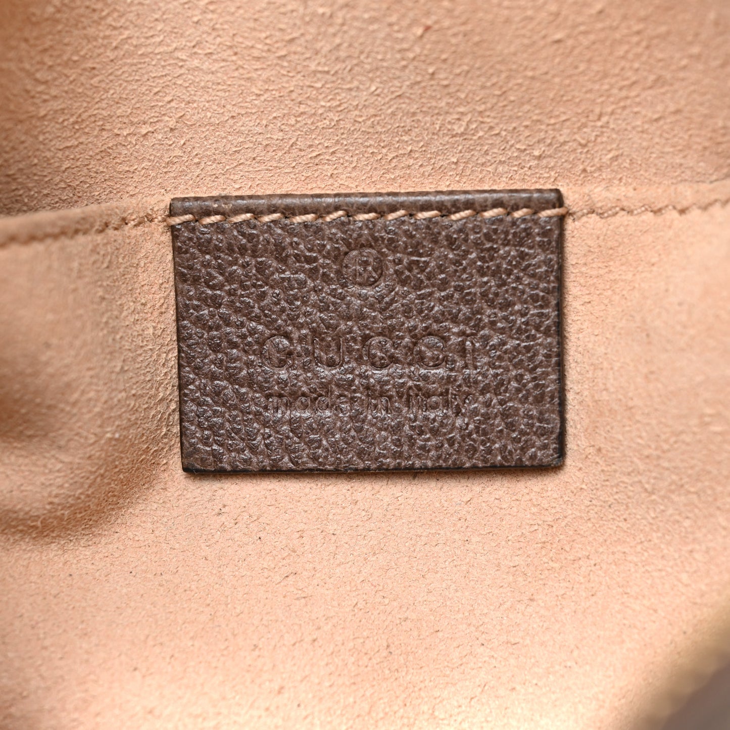 GG Supreme Monogram Web Mini Ophidia Shoulder Bag Brown