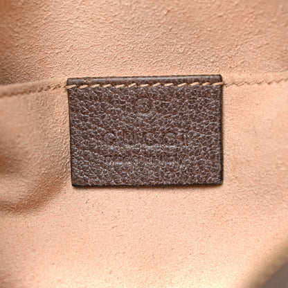 Gucci GG Supreme Monogram Web Mini Ophidia Shoulder Bag Brown 6 of 16