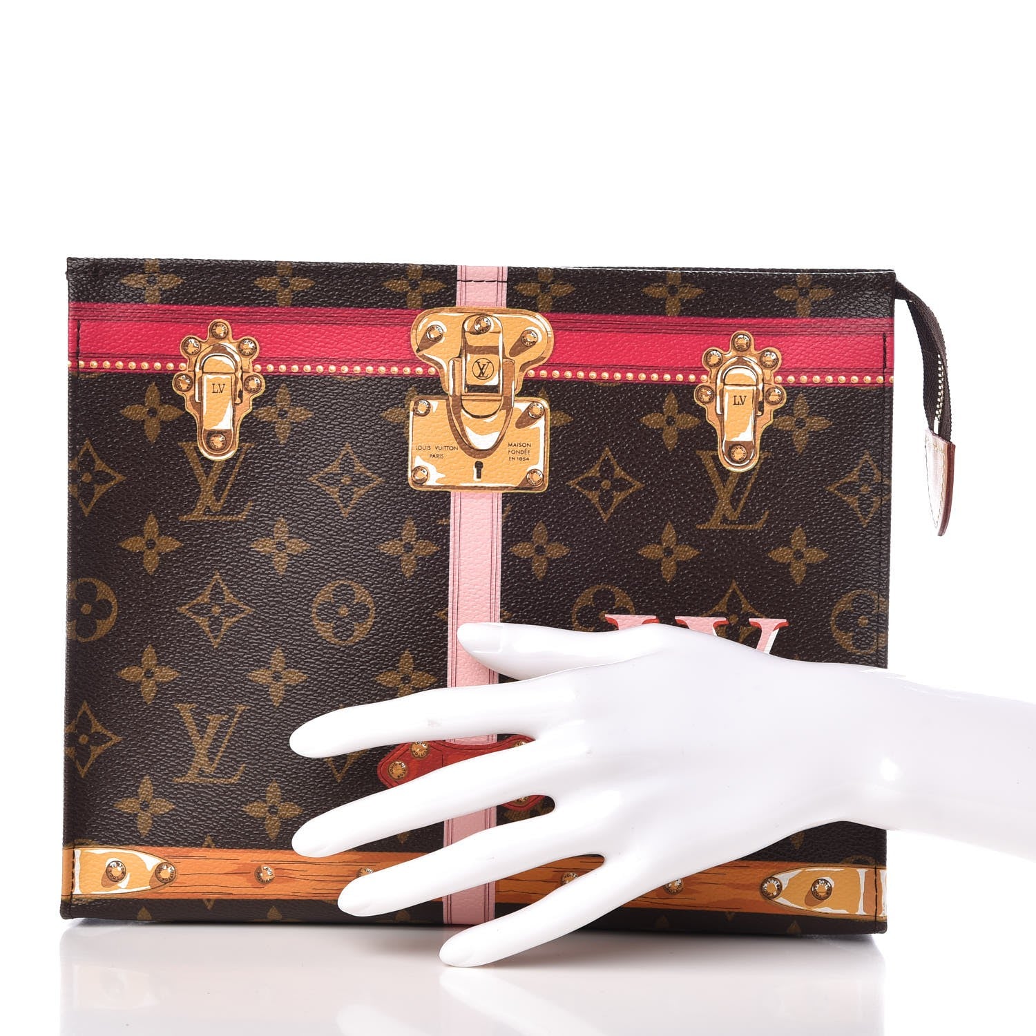 Louis Vuitton Monogram Summer Trunks Toiletry Pouch 26 2 of 6