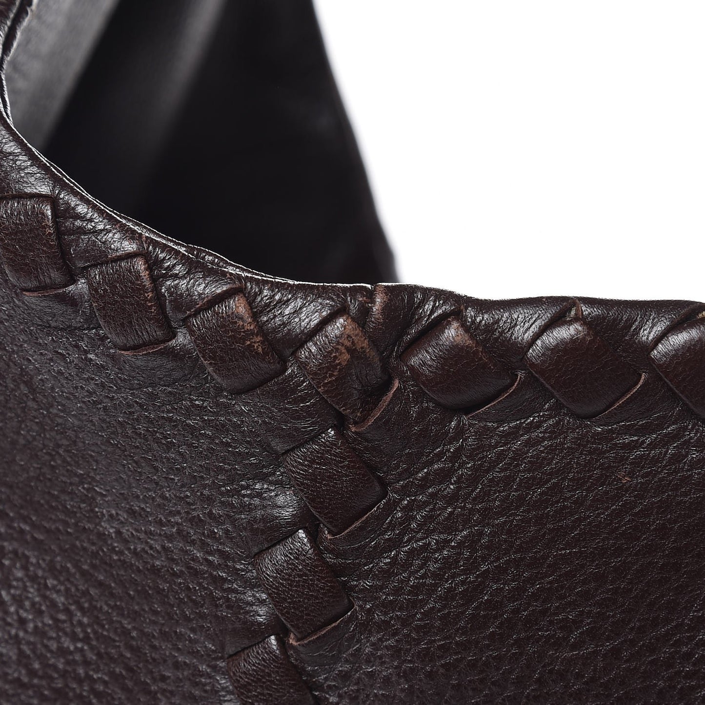 Cervo Deerskin Large Hobo Ebano