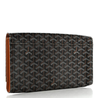 Goyard Goyardine Monte Carlo Bois Clutch Black 4 of 8